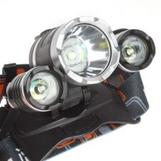 Lanterna frontala, RJ-3000, Aluminiu, Led 3 x CREE-XM-L T6 ,3000 Lumeni